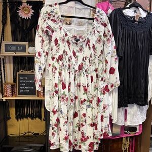 Floral Smocked Women's Dress Torrid